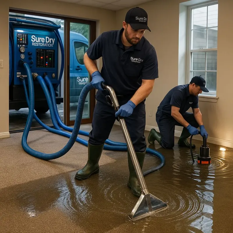 Water Extraction and Removal process in Bayou Vista, LA
